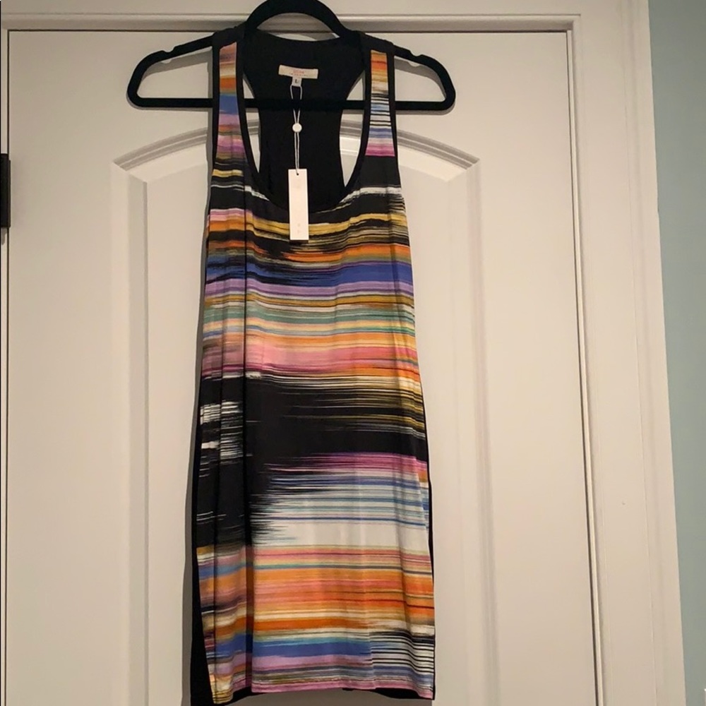 Trina Turk rainbow colored cover up